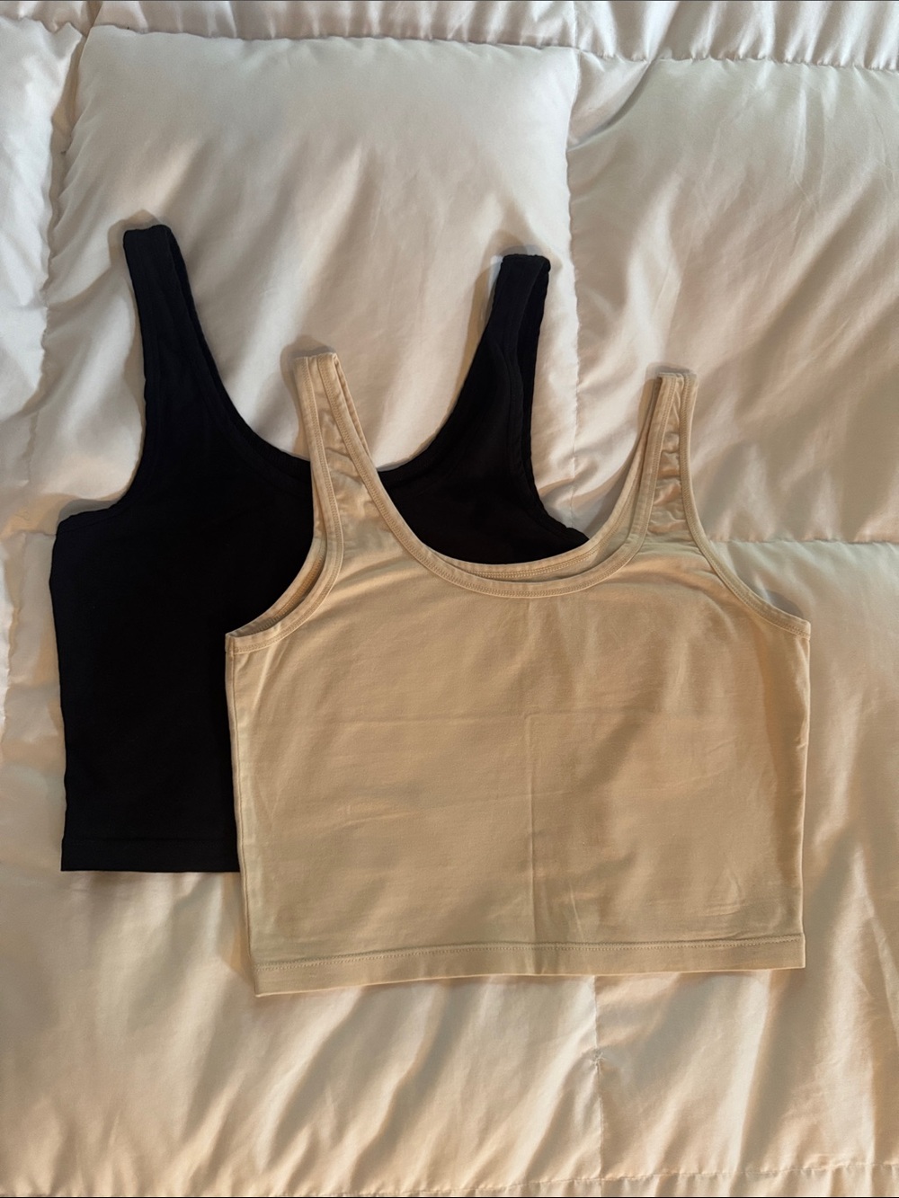 Mate the Label Organic Confort Crop Tank bundle, Size M
